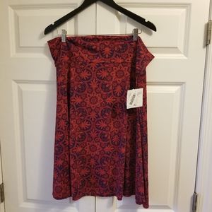 NWT LuLaRoe Azure Skirt 3XL